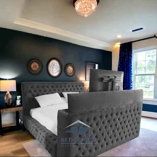 TV Bed - Chesterfield Design